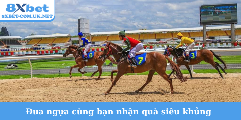 Đua ngựa cùng bạn nhận quà siêu khủng